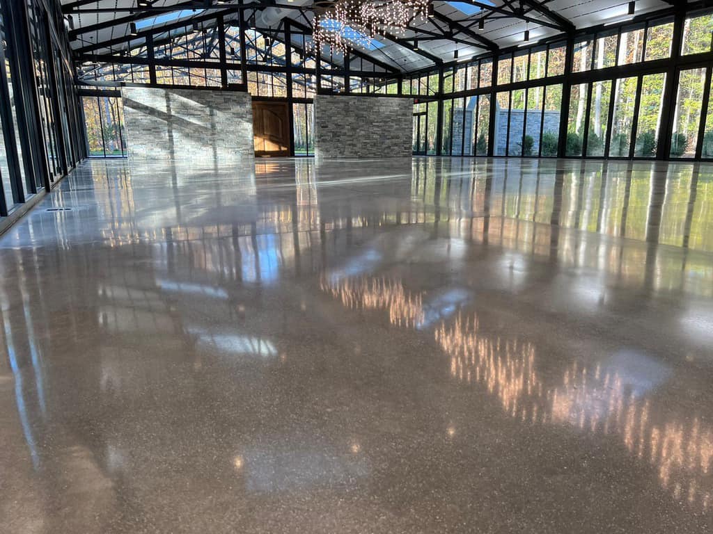 epoxy flooring polished dubon