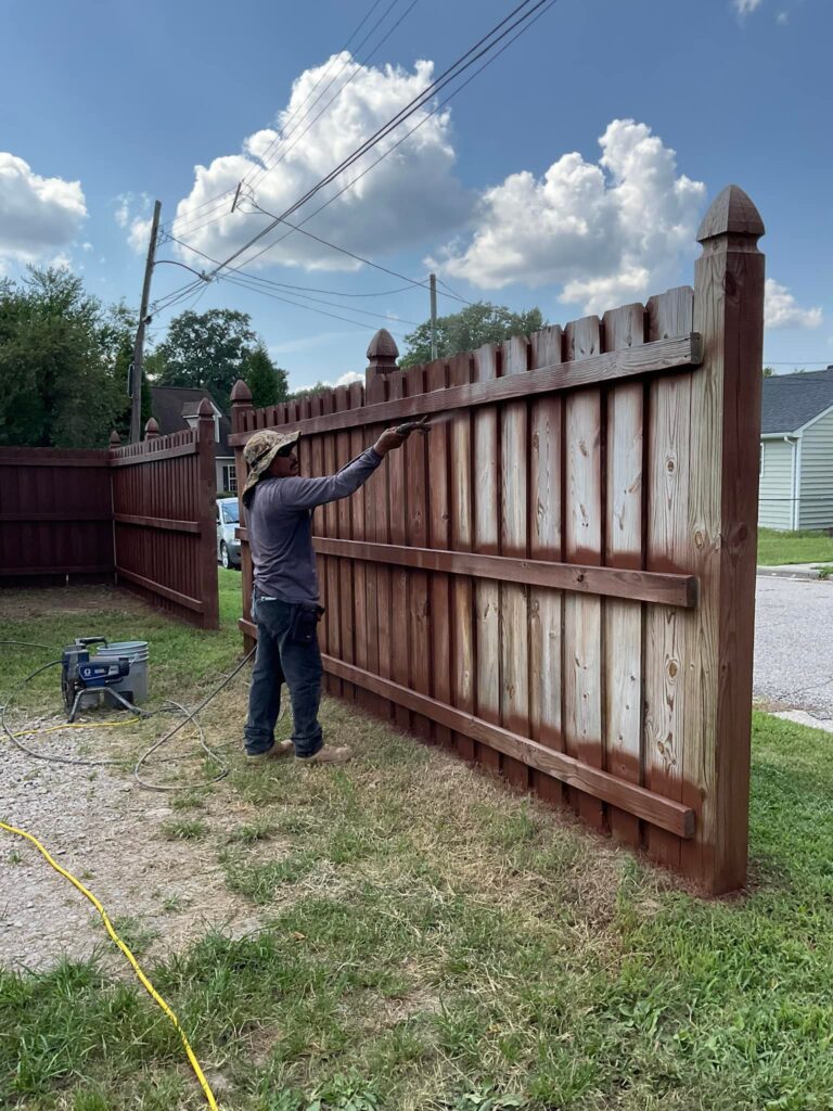 fence repair maintenance by dubon