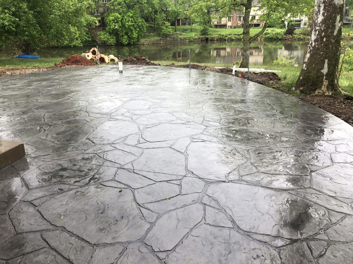 Stamped Concrete in Chesterfield County VA