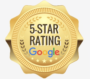 google 5 star badge